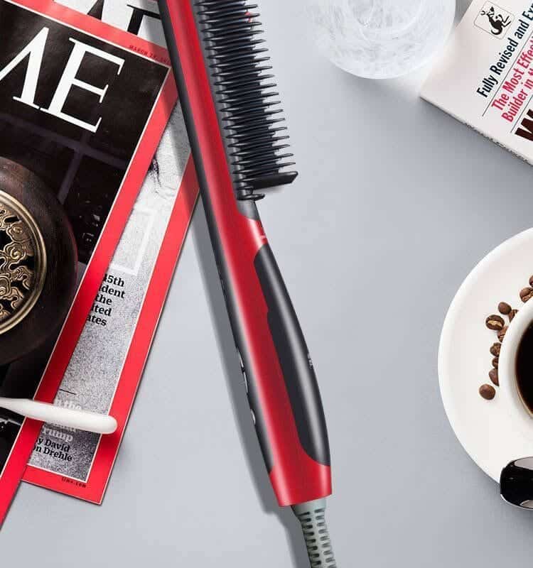 Self Safe Heating Hair Straightning Comb