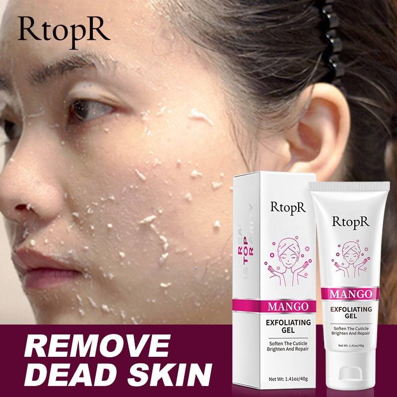 Facial Exfoliating Gel Cream Whitening Moisturizing Facial Scrub Clear Acne Blackhead Facial Scrub