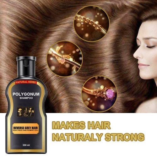 Magic black hair shampoo