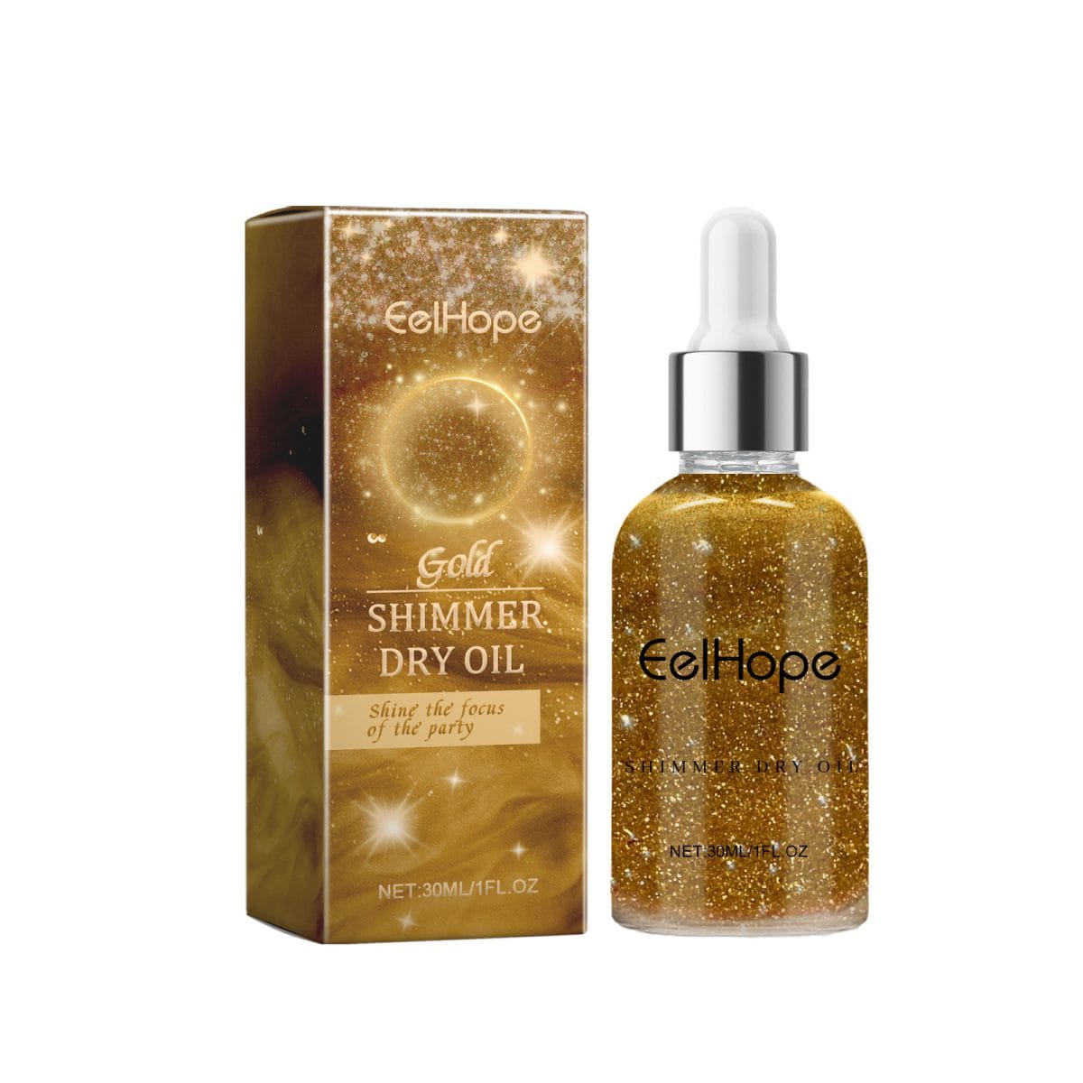 Glowing Body Shimmer Dry Oil
